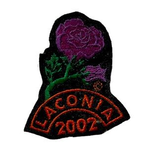‘02 Laconia NH Bike Run Patch (Original) Iron On patch
